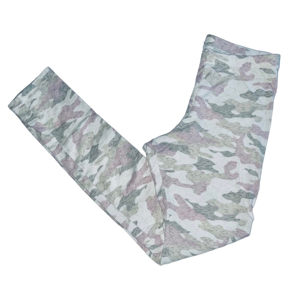 Old Navy Cream Camouflage Knit Leggings 15/16